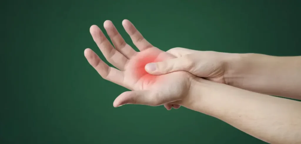 peut on travailler avec une algodystrophie de la main