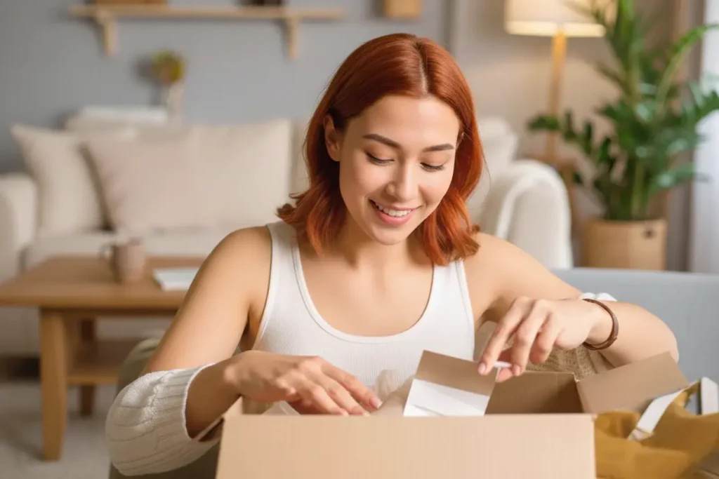 travail chez soi emballage