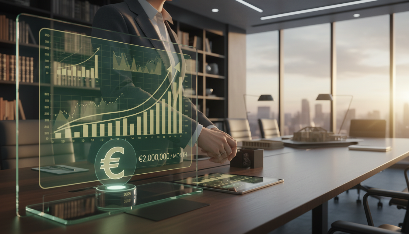 découvrez combien rapportent 2 millions d'euros investis chaque mois en 2026, avec une analyse des rendements et des meilleures stratégies de placement.