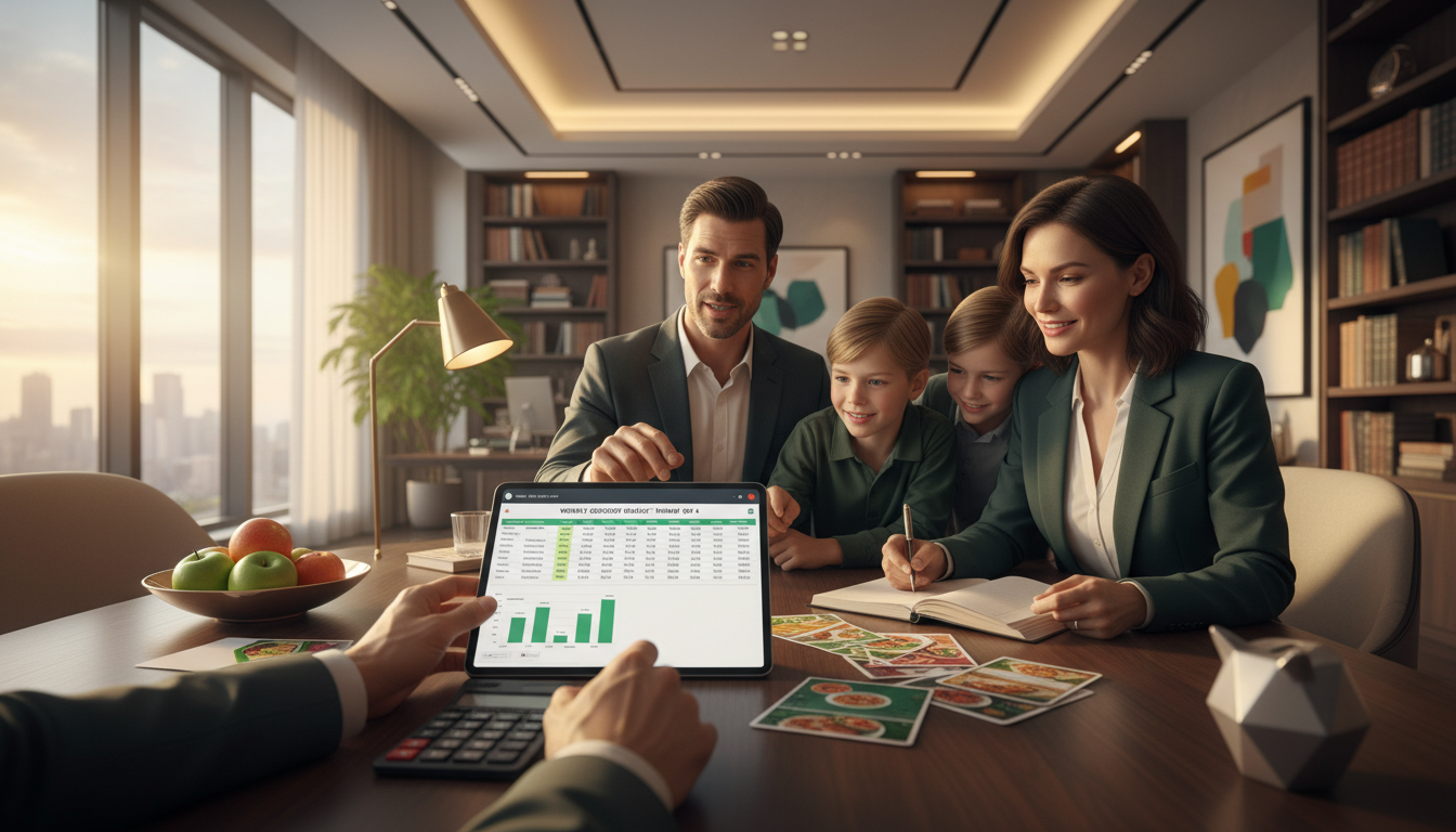 découvrez nos conseils pratiques pour gérer efficacement le budget courses hebdomadaire d'une famille de 4 personnes, optimiser vos dépenses et éviter le gaspillage.