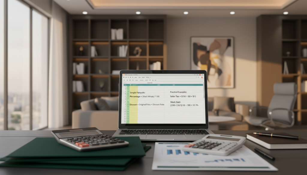 apprenez à calculer un pourcentage facilement grâce à des formules simples et des exemples pratiques pour maîtriser rapidement cette compétence essentielle.