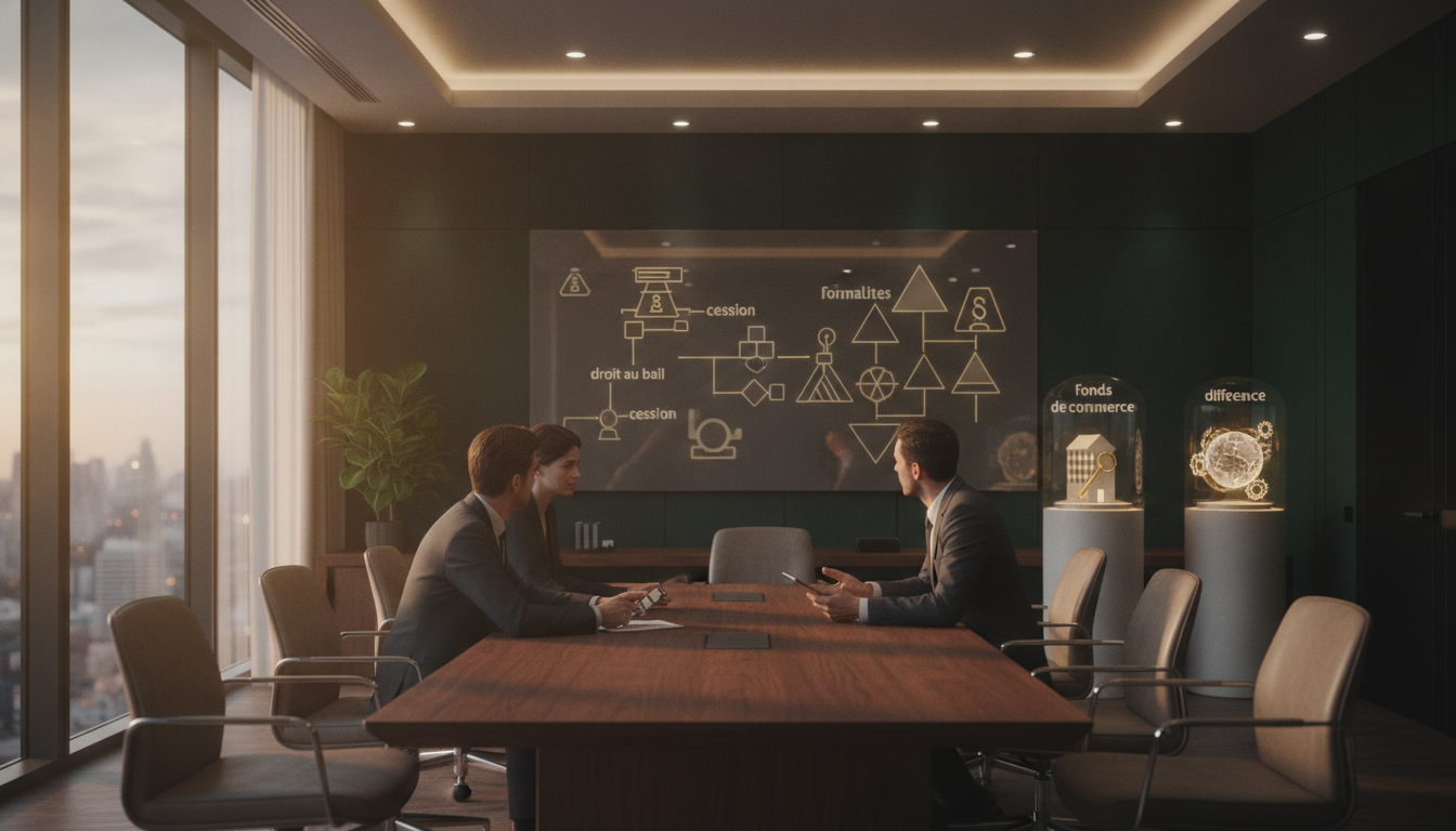 découvrez tout ce qu'il faut savoir sur le droit au bail : cession, formalités à respecter et distinctions avec le fonds de commerce pour une gestion optimale de votre activité.